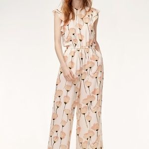 Aritzia stunning floral jumpsuit